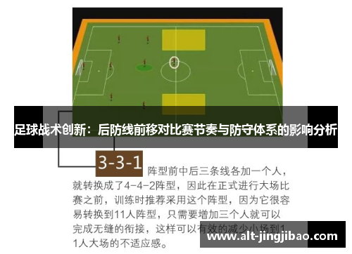 足球战术创新：后防线前移对比赛节奏与防守体系的影响分析