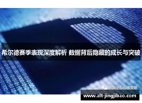 希尔德赛季表现深度解析 数据背后隐藏的成长与突破